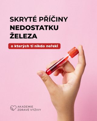 Chudokrevnost? 🩸 Důvody vždy nemusí být na první dobrou viditelné. Často také užívaní železa stav naopak zhoršuje nebo je...