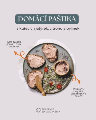 Slíbený recept na moji oblíbenou játrovou paštiku. Ani já jsem nebyla velký fanoušek jater a dodnes si je nedám jen tak...